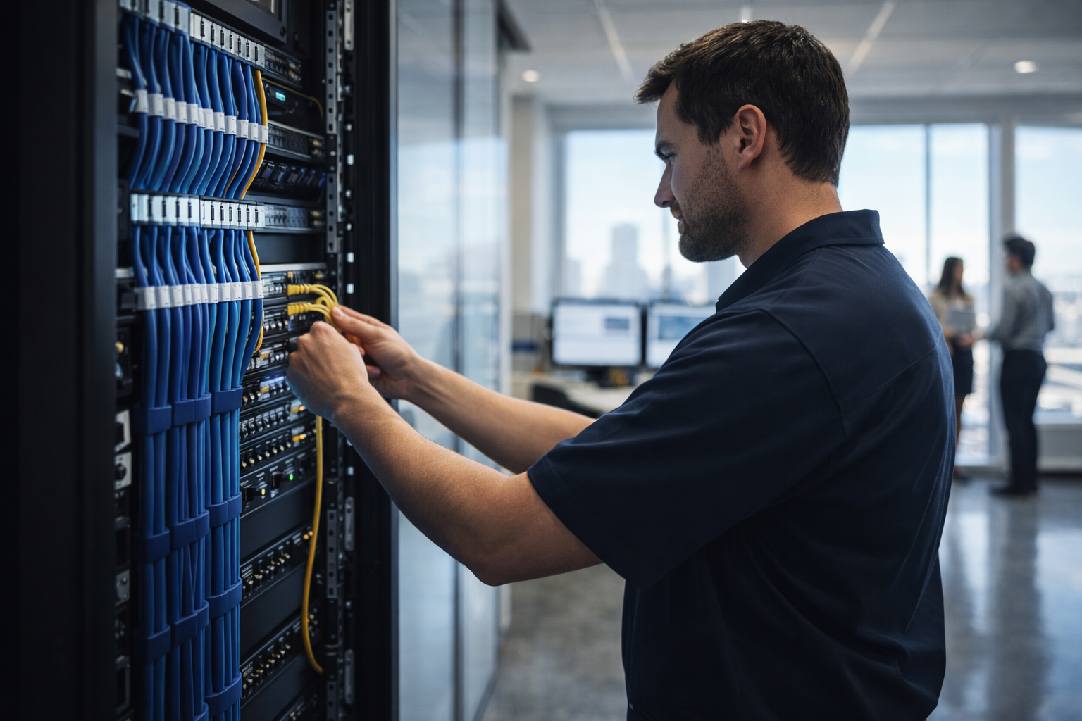 On-site service execution