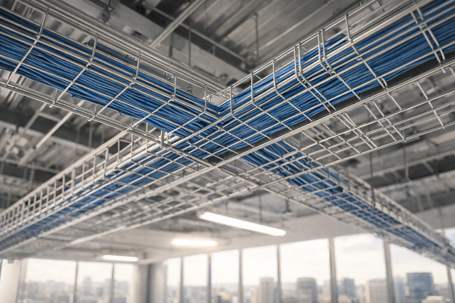 Clean commercial network installation