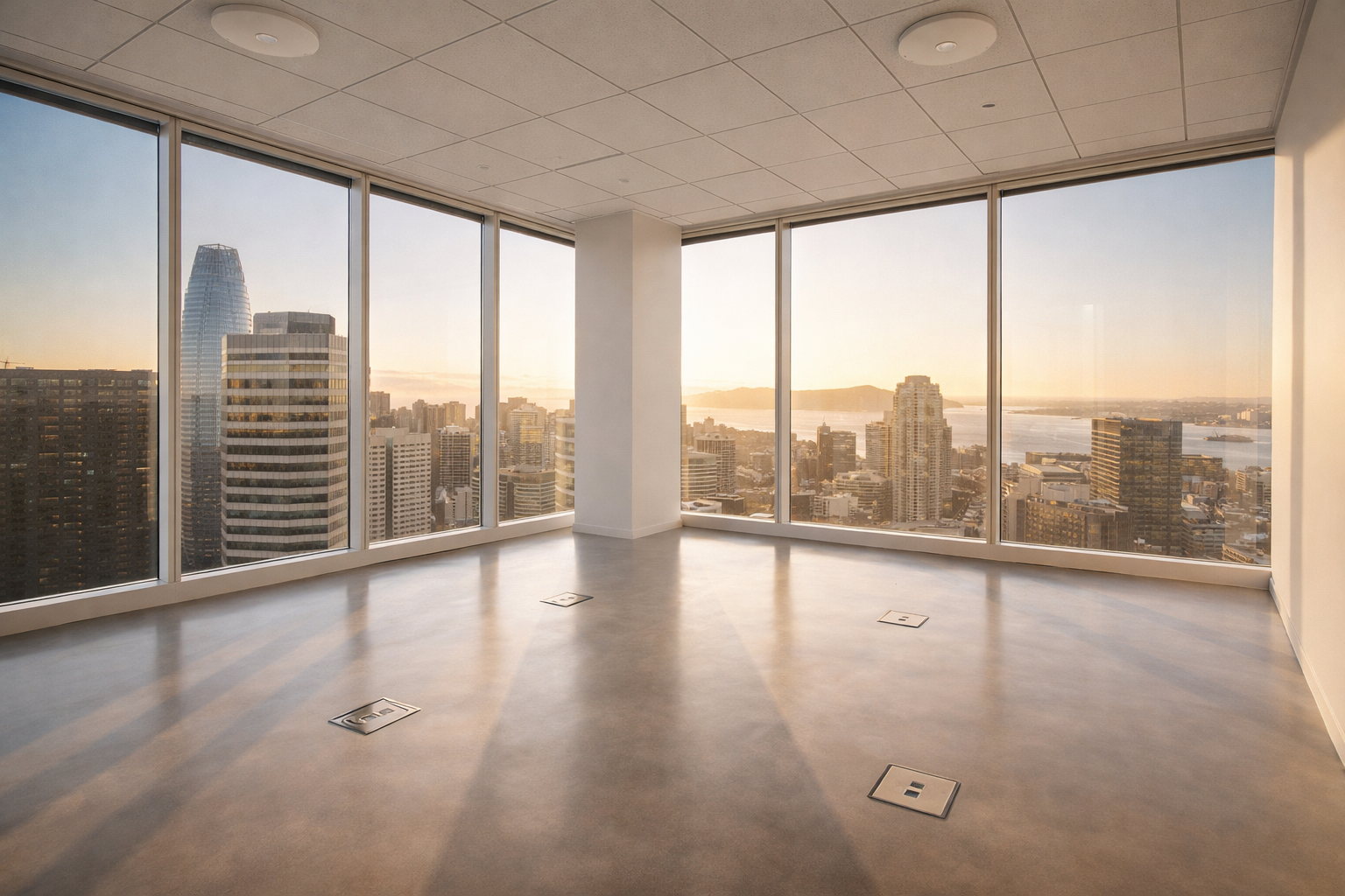 Tenant improvement network installation