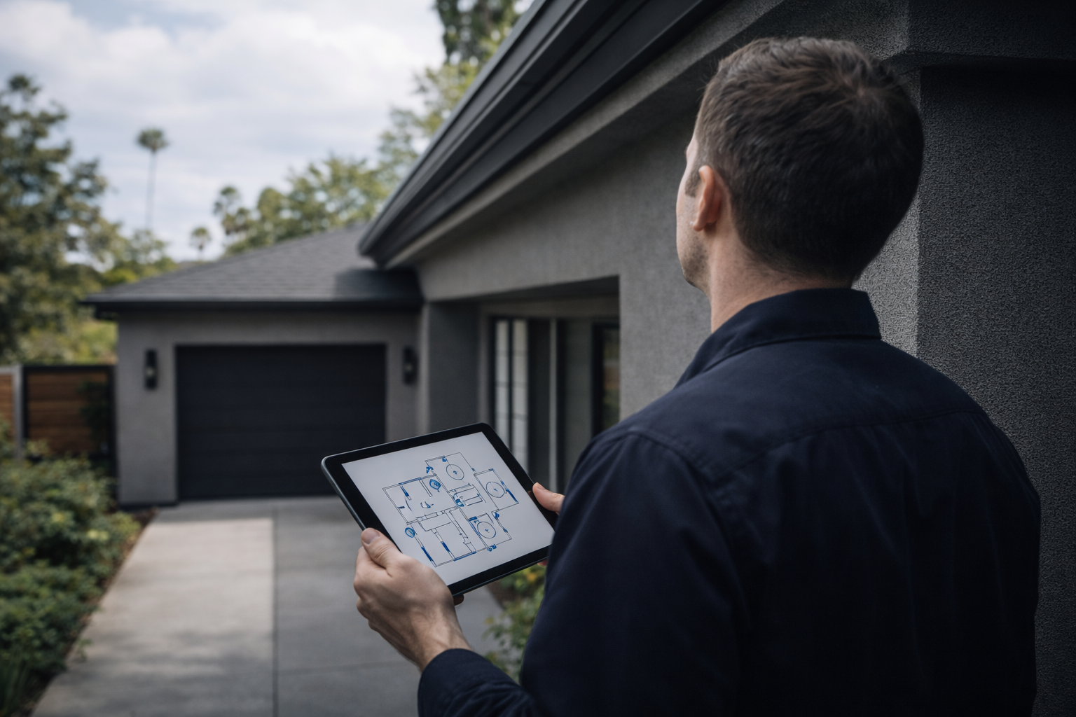 Site audit for camera placement