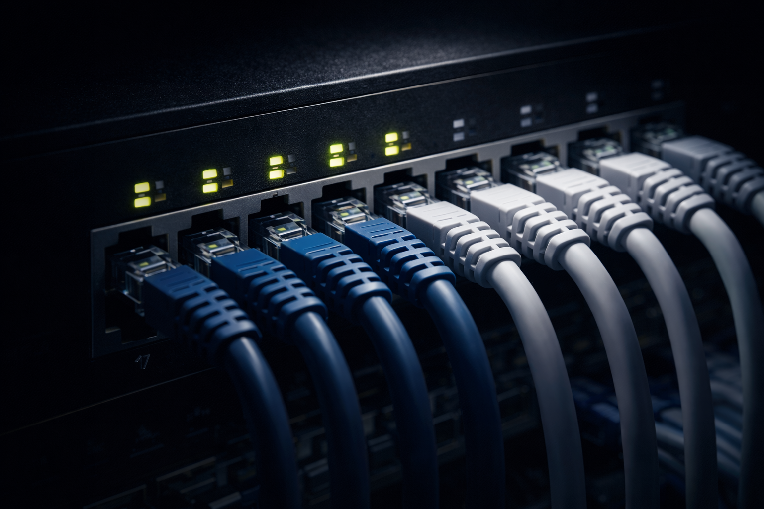 Hardwired PoE camera system