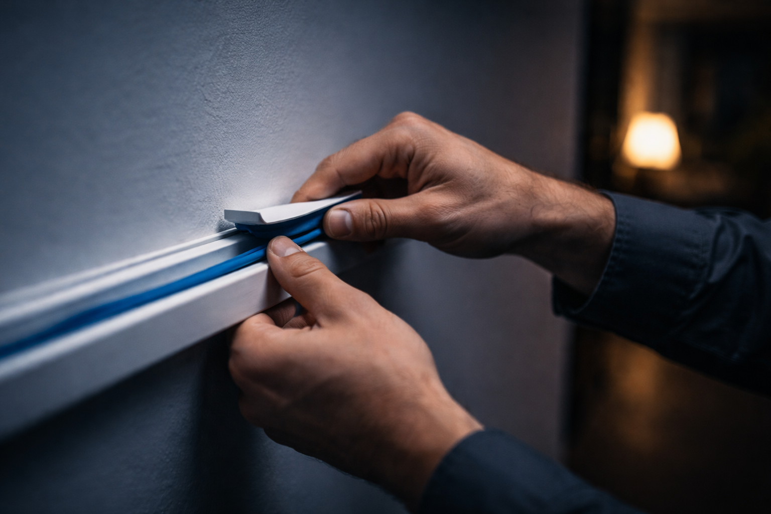 Clean cable installation