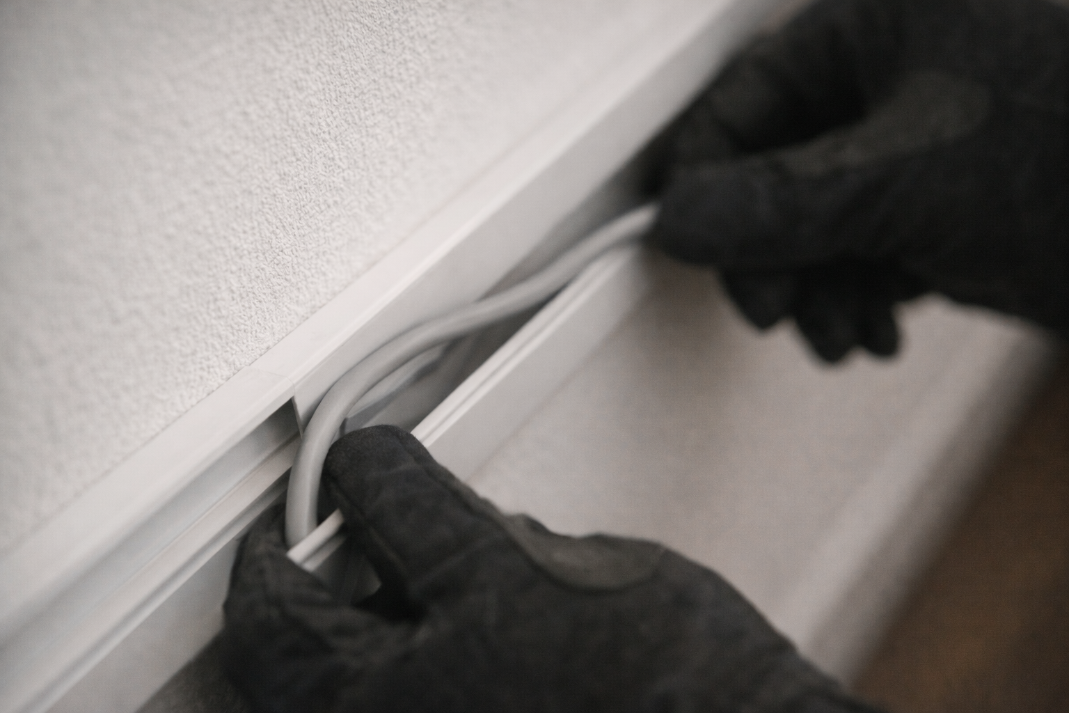 Clean cable installation with proper management